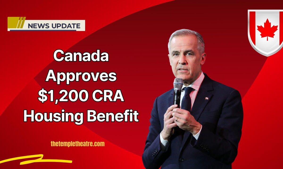 Canada Approves $1,200 CRA Housing Benefit – Check Who’s Eligible And October 15 Payment Details