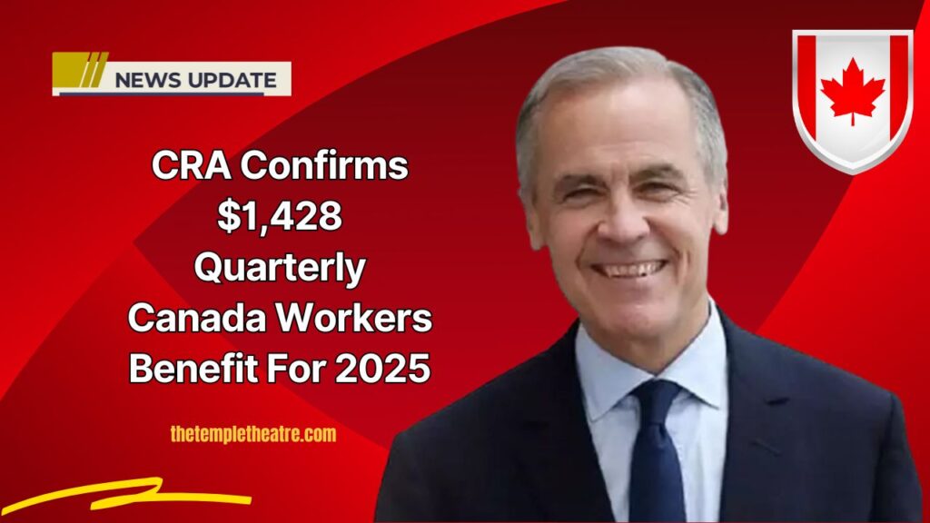 CRA Confirms $1,428 Quarterly Canada Workers Benefit For 2025 – Check If You Qualify
