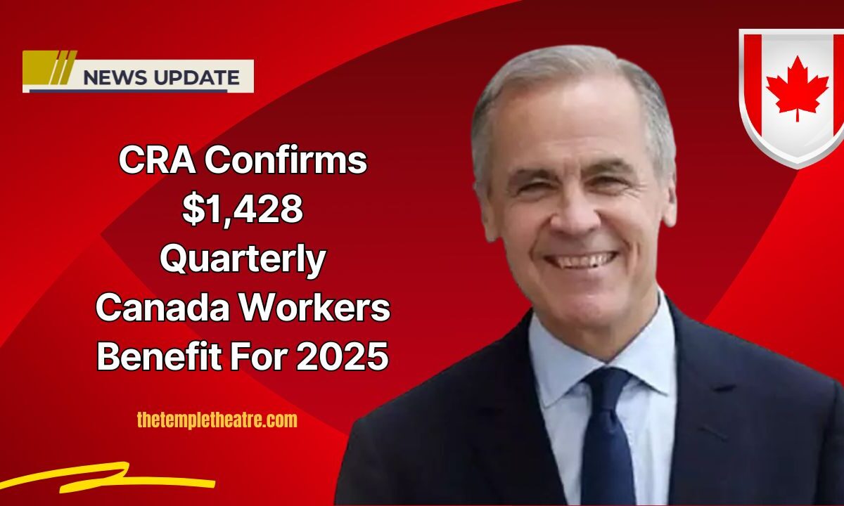CRA Confirms $1,428 Quarterly Canada Workers Benefit For 2025 – Check If You Qualify